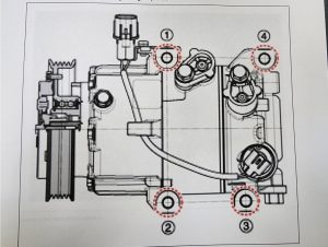 2015-2019 Hyundai Elantra AC Compressor