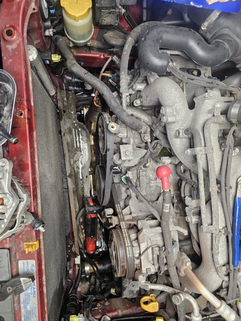 car broken down