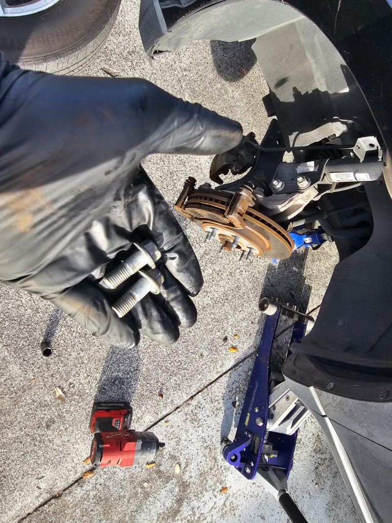 GMC acadia front brake pads