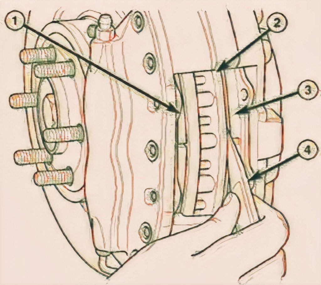 Brake Pad diagram
