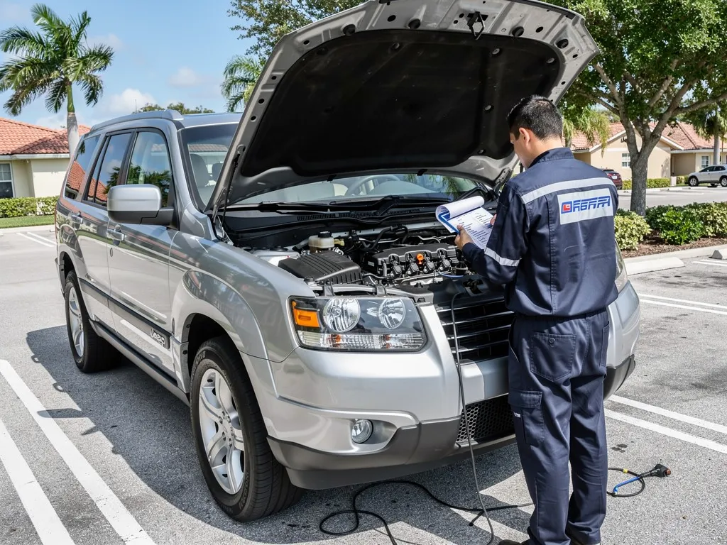 What Is Included in a 150-Point Pre-Purchase Vehicle Inspection in Broward County
